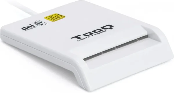 Lector de tarjetas dni tooq tqr - 210w USB 2.0 blanco