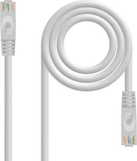 Cable de Red Latiguillo Rj45 Utp Cat6A Awg24 2 M Nanocable