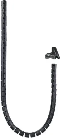 Nanocable 10.36.0001-BK pasacables Negro 2,5 cm