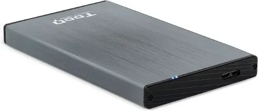 TooQ TQE-2527G caja para disco duro externo Caja de disco duro (HDD) Negro, Gris 2.5"