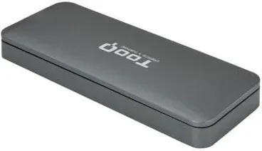 Caja Externa para Disco SSD M.2 SATA TooQ TQE-2281G/ USB 3.0/ Sin tornillos