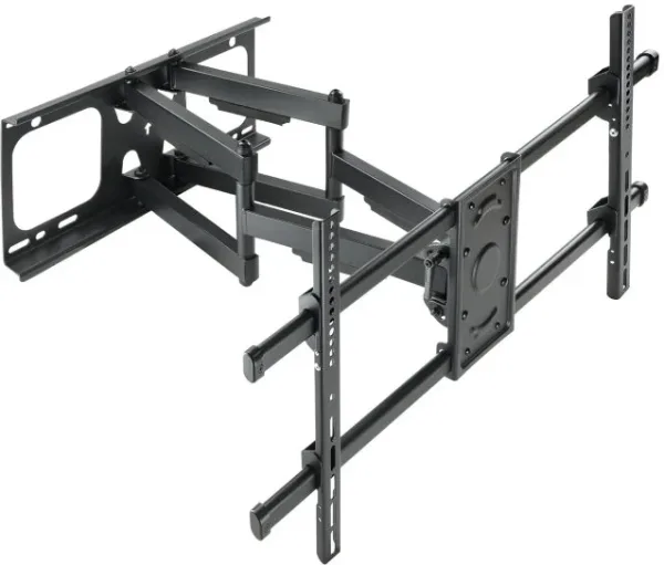 Soporte de Pared Giratorio/ Inclinable/ Nivelable TooQ LP3790TN-B para TV de 43-90"/ hasta 75kg