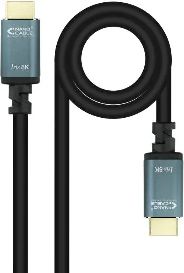 Cable HDMI Nanocable 10.15.8003/ HDMI Macho - HDMI Macho/ 3m/ Negro