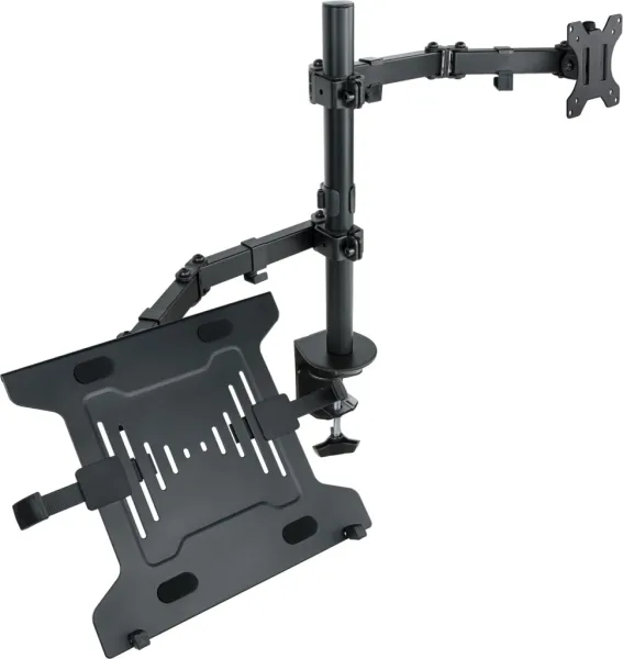 Soporte de Mesa Orientable/ Inclinable Tooq DB1200TN-B para TV y Portátil de 13-32"