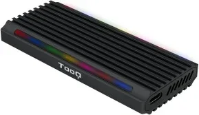 Caja Externa para Disco SSD M.2 NVMe TooQ TQE-2222B/ USB 3.1 Gen2/ Sin tornillos