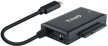 Adaptador para Discos Duros 2.5"/3.5" TooQ TQHDA-02C/ USB Tipo-C Macho - SATA