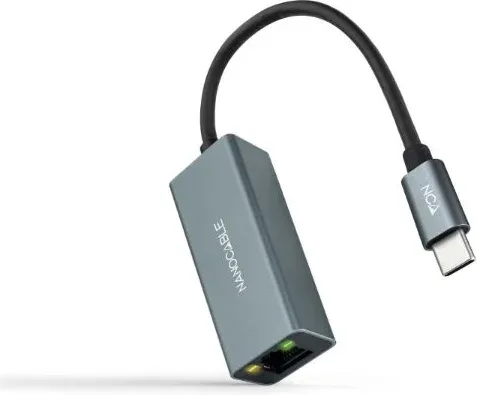 Adaptador Tipo-C - RJ45 Nanocable 10.03.0406/ 1000Mbps
