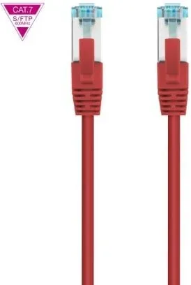Cable de Red RJ45 SFTP Nanocable 10.20.1701-R Cat.7/ 1m/ Rojo