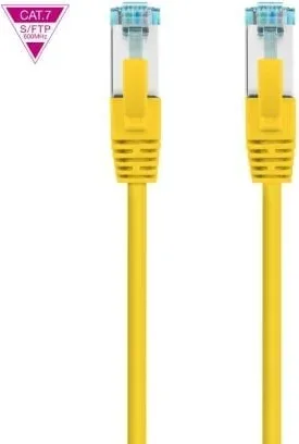 Cable de Red RJ45 SFTP Nanocable 10.20.1701-Y Cat.7/ 1m/ Amarillo