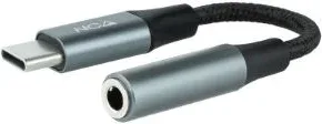 Conversor USB Tipo-C Nanocable 10.24.1204/ USB Tipo-C Macho - Jack 3.5 Hembra