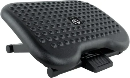 Reposapiés Ajustable/ Inclinable TooQ TQFR0603-B/ 460 x 340mm