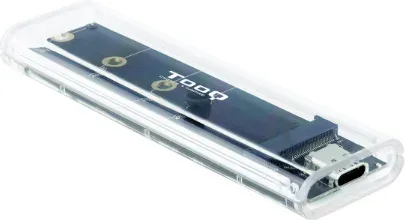 Caja Externa para Disco SSD M.2 NVMe TooQ TQE-2200/ USB 3.1 Gen2/ Sin tornillos