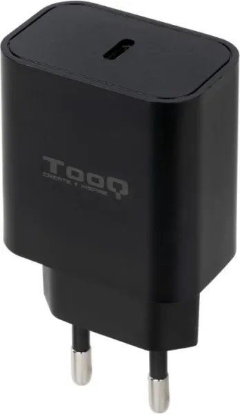 Cargador de Pared Tooq USB-C Pd3.0 20W Negro