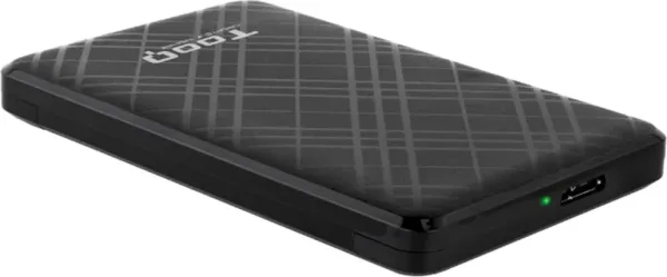 Caja Externa para Disco Duro de 2.5" TooQ TQE-2500B/ USB 3.1/ Sin Tornillos