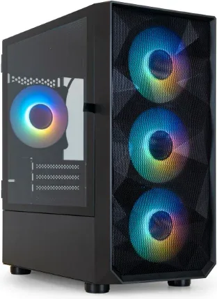 Caja Minitorre Microatx Seizure Negro Tooq