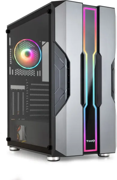 Caja ordenador gaming tooq tqgcc103 - b nightcity eatx ARGB