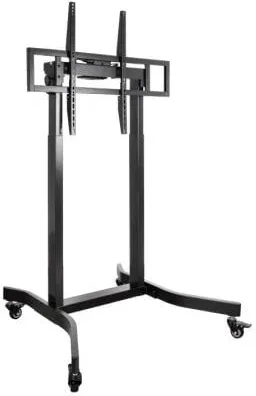 Soporte de Suelo Eléctrico con Ruedas TooQ FSM02-B para TV 55-100"/ hasta 120kg