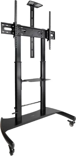 Soporte de Suelo con Ruedas Inclinable/ Nivelable TooQ FS20404HM-B para TV de 60-100"/ hasta 100kg