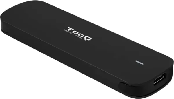Caja Externa para Disco SSD M.2 NVMe TooQ TQE-2201B/ USB 3.1 Gen2/ Sin tornillos