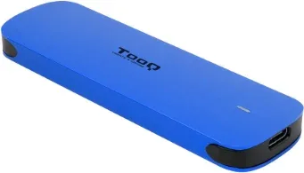 Caja Externa para Disco SSD M.2 NVMe TooQ TQE-2201BL/ USB 3.1 Gen1/ Sin tornillos