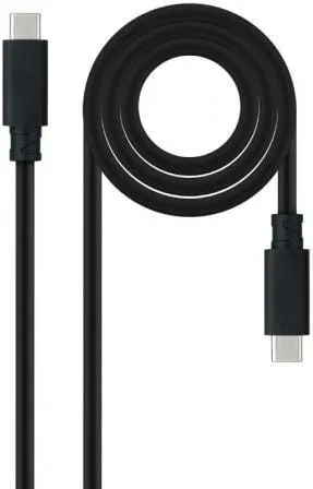 Nanocable Cable USB 3.1GEN2 5A USB-C-M-USB-C-M 3m