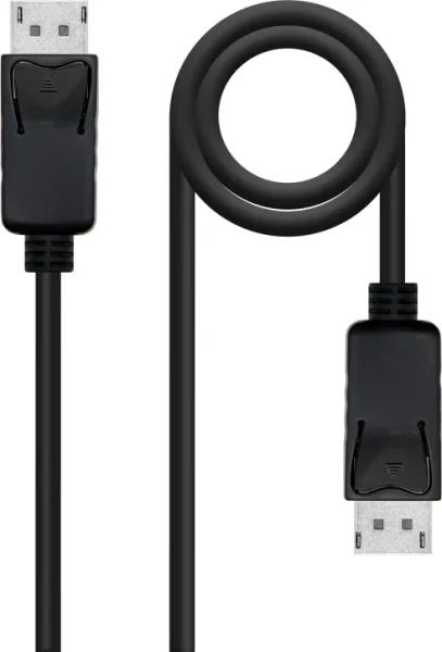 Cable DisplayPort 1.2 Ccs Dp/M-Dp/M Negro 0.5 M Nanocable