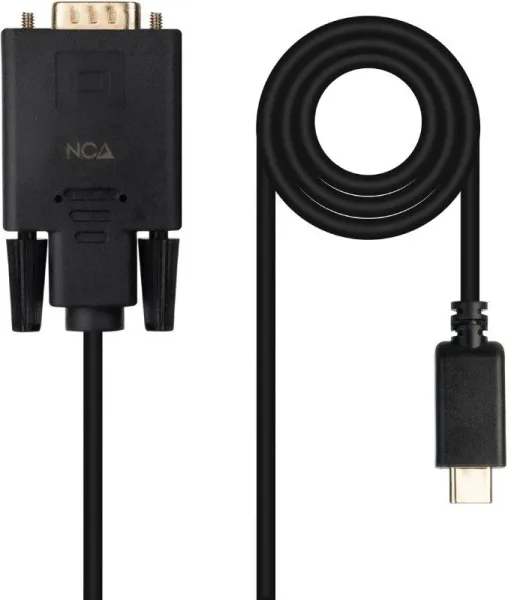 Nanocable Cable Conversor USB-C/M a VGA/M 1,8 M