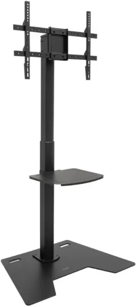 Soporte de Suelo Rotatorio/Ajustable TooQ FS2284M-B para TV de 37-70"/ hasta 70kg