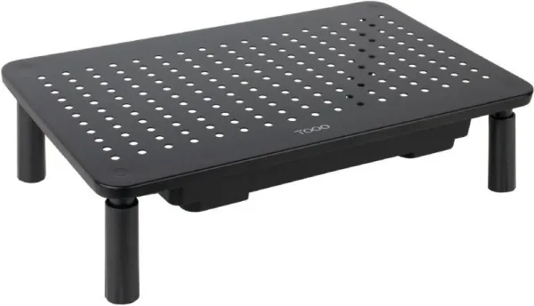 Soporte Elevador para Portatil/Monitor con Cajon Negro Tqmr086 Tooq