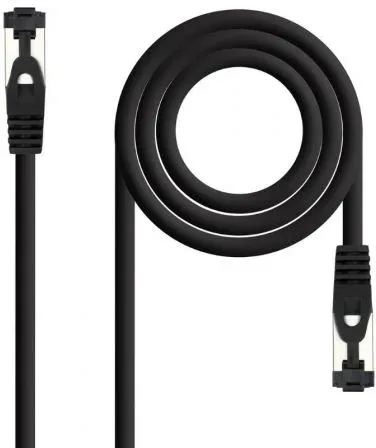 Cable de Red RJ45 SSTP Nanocable 10.20.2001-BK Cat.8.1/ 1m/ Negro