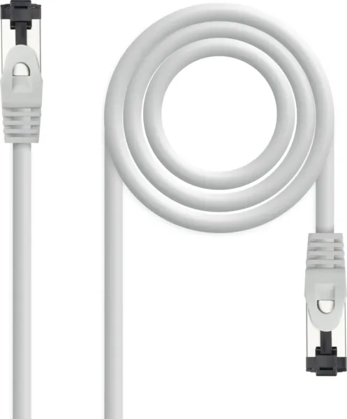 Cable de Red RJ45 SSTP Nanocable 10.20.2001-L150 Cat.8.1/ 1.5m/ Gris