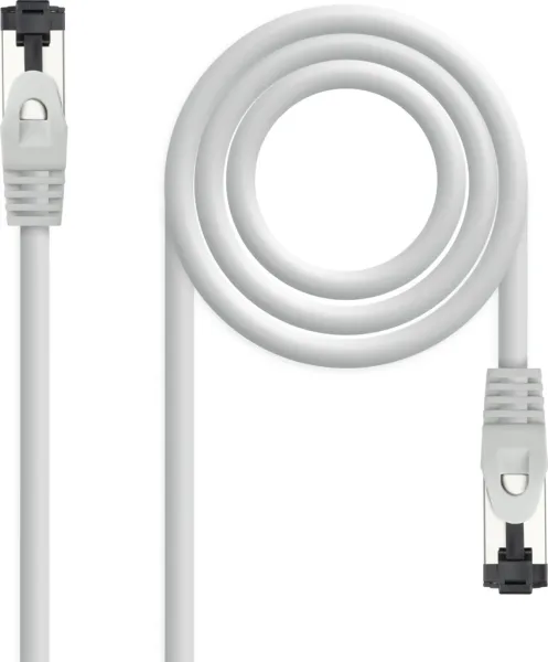 Cable de Red RJ45 SSTP Nanocable 10.20.2005 Cat.8.1/ 5m/ Gris