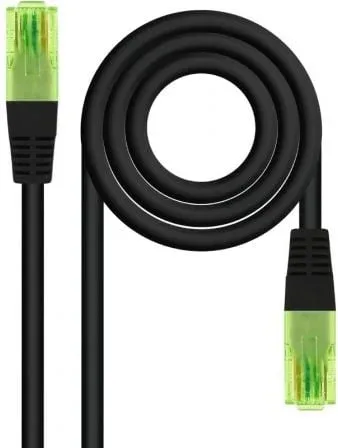 Cable de Red RJ45 UTP Nanocable 10.20.1401-L150-BK Cat.6/ 1.5m/ Negro
