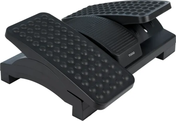 Tooq (Tqfr0605-B) Reposapies Ajustable en Altura e Inclinación, Negro