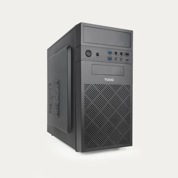 Caja Minitorre Microatx ''Isobox Ultra'' Tqc-4701-Sp Negro Tooq