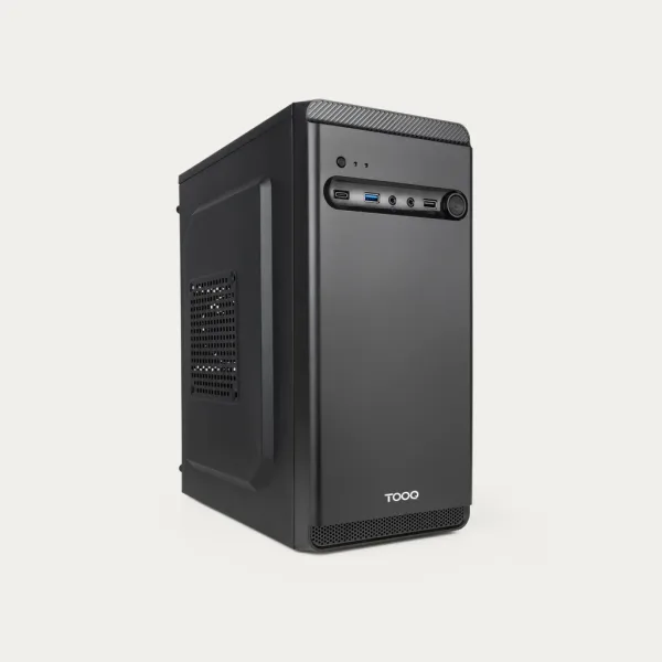 Caja Minitorre Microatx ''Dodeka Ultra'' Tqc-4702-Sp Negro Tooq