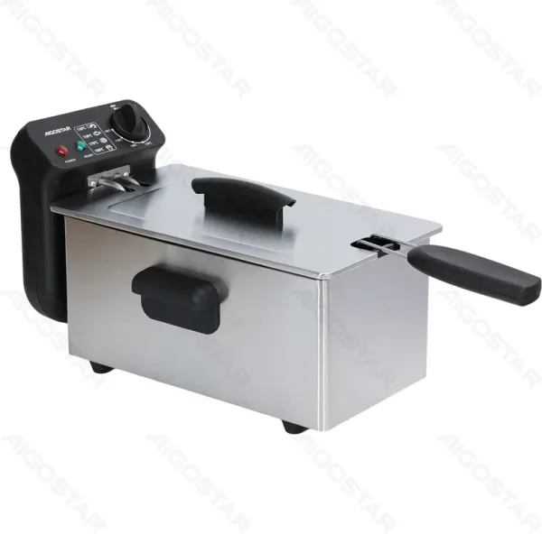Freidora 2200W 3L Acero Aigostar