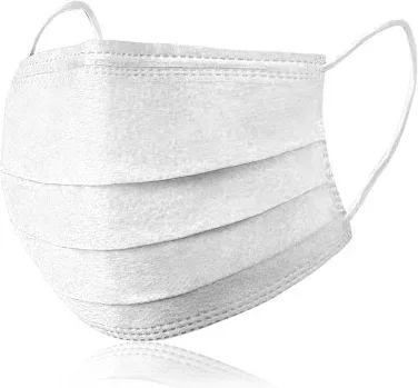 Caja 10 Mascarillas Infantil Triple Capa Color Blanco Talla Única Ed0026C01