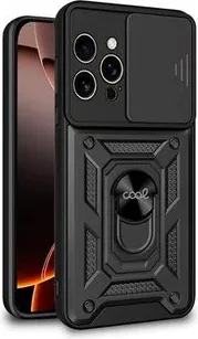 Funda Cool Iphone 16 Pro Hard Ring Negro