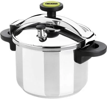 Olla a Presión Monix Classica M530003/ Ø24cm/ 8L/ Acero Inoxidable/ Apta para Inducción