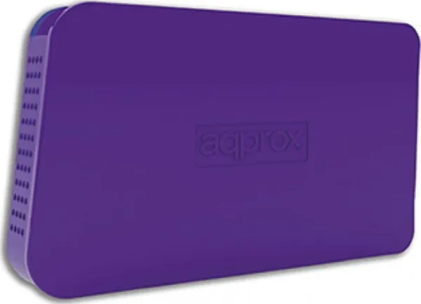Caja Externa USB 2.5'' SATA Morado Approx