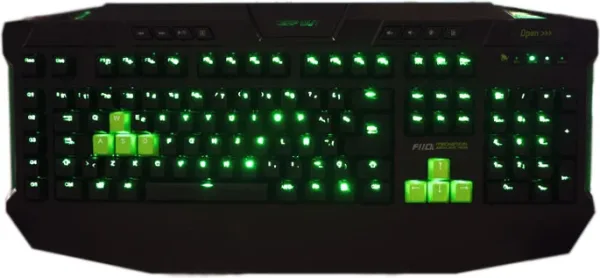 Gaming Mechanical Keyboard F110S Keepout