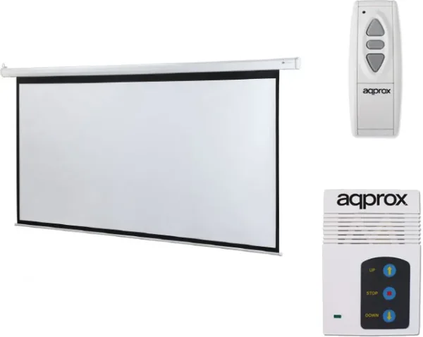 Pantalla de Proyección Eléctrica Approx appP120E/ 265 x 149cm