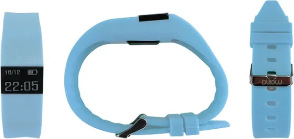 Pulsera Smart Azul + Pulsometro Billow