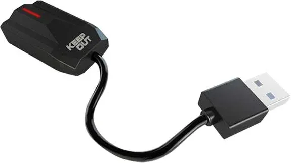 Tarjeta Sonido Gaming 7.1 USB Keepout