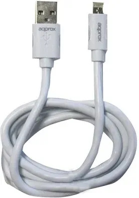 Cable USB a Micro USB/Lightning 1M Approx