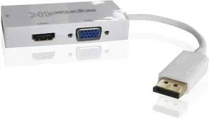 Adaptador DisplayPort a HDMI/VGA/DVI 4K Approx