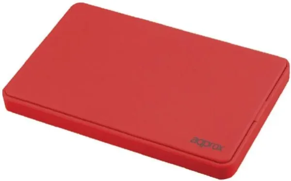 Caja Externa USB 2.5'' SATA USB 3.0 Screwless Rojo Approx