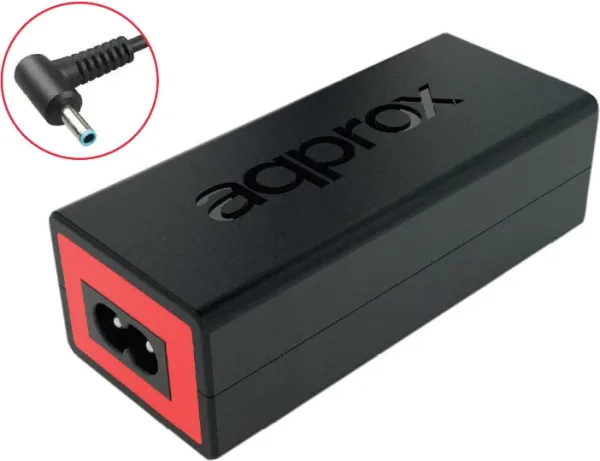 AC ADAPTER PARA HP NOTEBOOK 65W 4.5x3mm APPROX