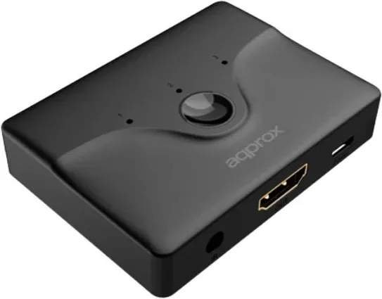 HDMI Switch 3 Puertos 4K + Control Remoto Approx
